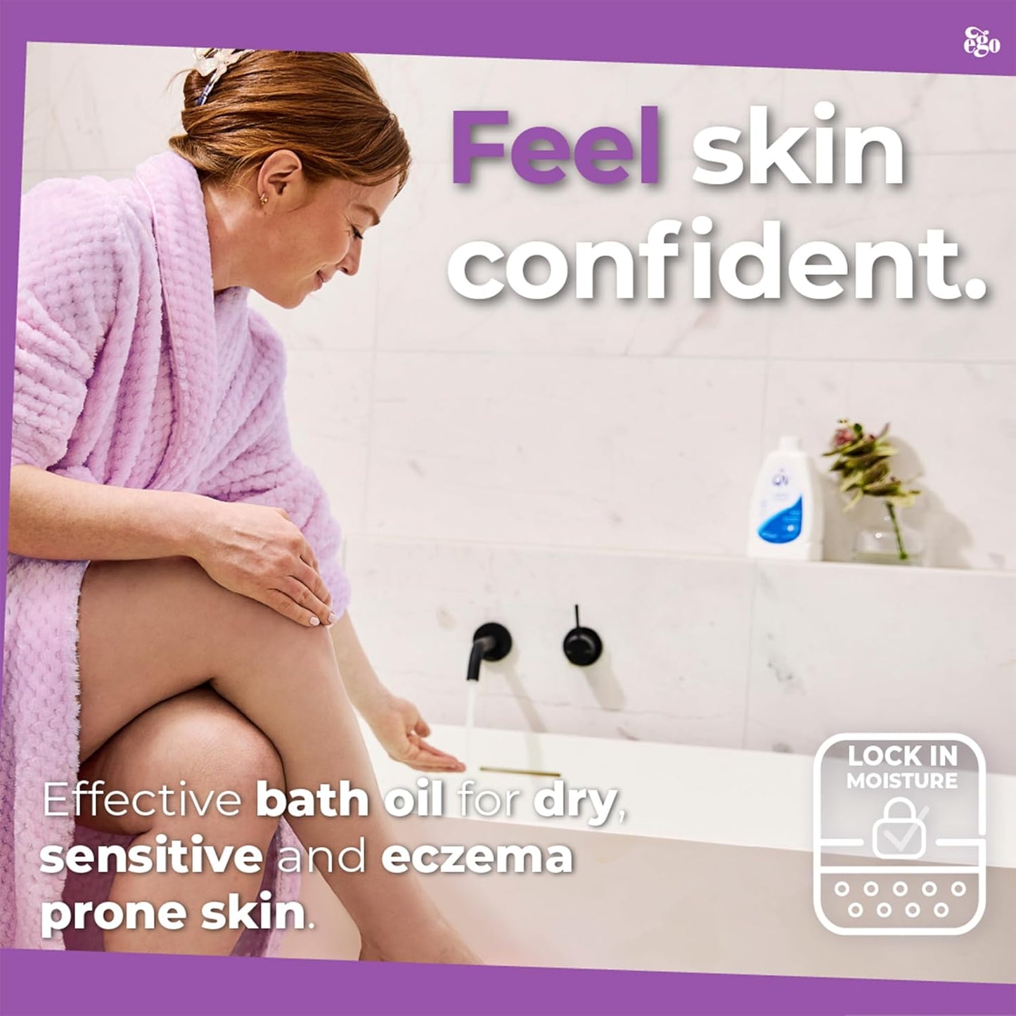 زيت استحمام كيو في (500 مل) غسول استحمام مرطب للبشرة الحساسة، يخفف من جفاف البشرة وحكة الجلد، تركيبة لطيفة ومتوازنة الحموضة، خالٍ من العطور والصابون وغير دهني وغير كوميدوغينيك.