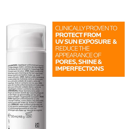 LA ROCHE-POSAY ANTHELIOS Oil Correct Photocorrection Gel-Crème Quotidien, 50+ SPF 50 ml