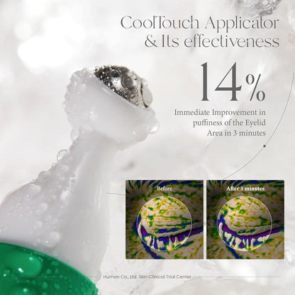 AXIS-Y Vegan Collagen Eye Serum - K Beauty Triple Hyaluronic Acid & Peptide Collagen Serum