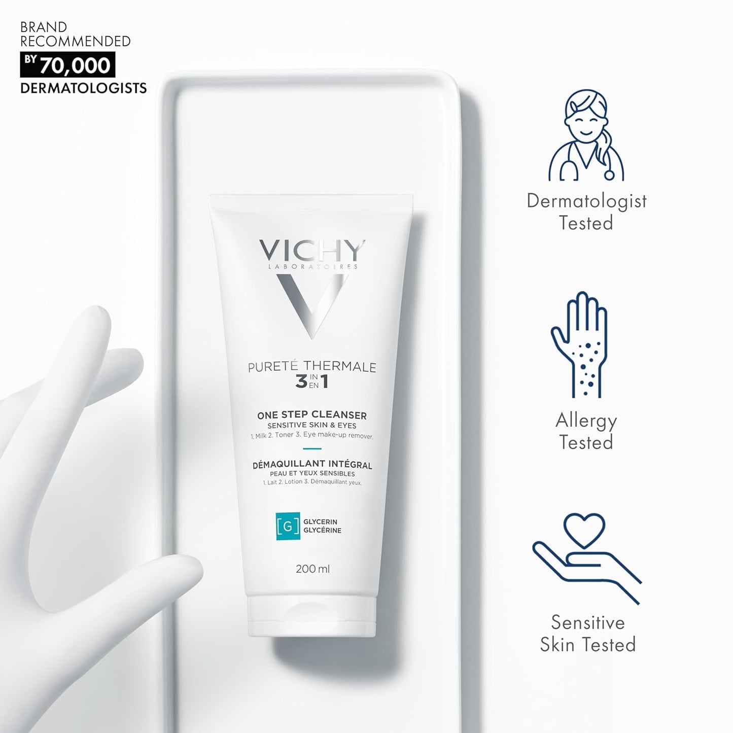 Vichy Pureté Thermale One Step Cleanser for Sensitive Skin