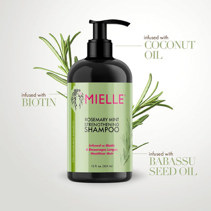 MIELLE Rosemary Mint Strengthening Shampo