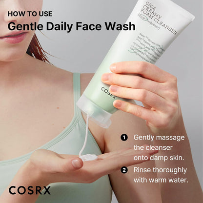 COSRX Cica Creamy Foam Cleanser