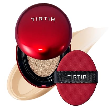 TIRTIR Mask Fit Red Cushion Foundation – Full Coverage, Weightless, Satin Glow Finish