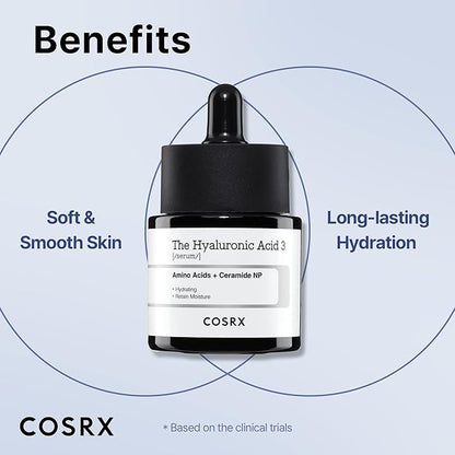 COSRX The Hyaluronic Acid 3  [Serum] Amine Acids + Ceramide NP. 20ml