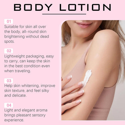 Glutathione 50x Tone Up Body Lotion, Moisturizing and Soft Skin All Over Body Scented Body Lotion