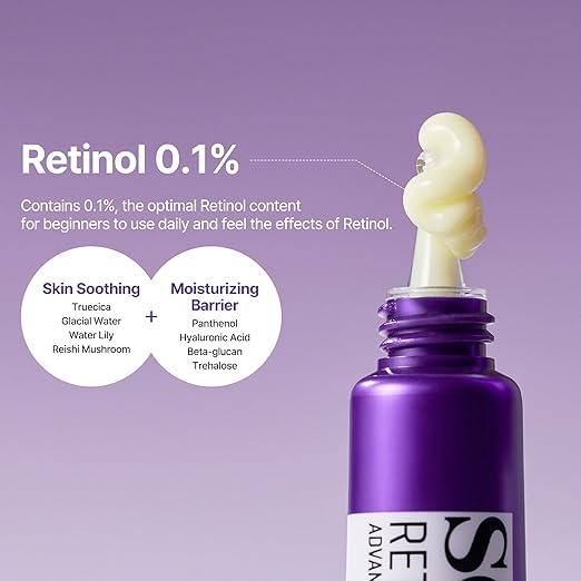 SOME BY MI Retinol Intense Advanced Triple Action Eye Cream (Wrinkles + Signs of Aging + Skin Tone Darkening). 30ML