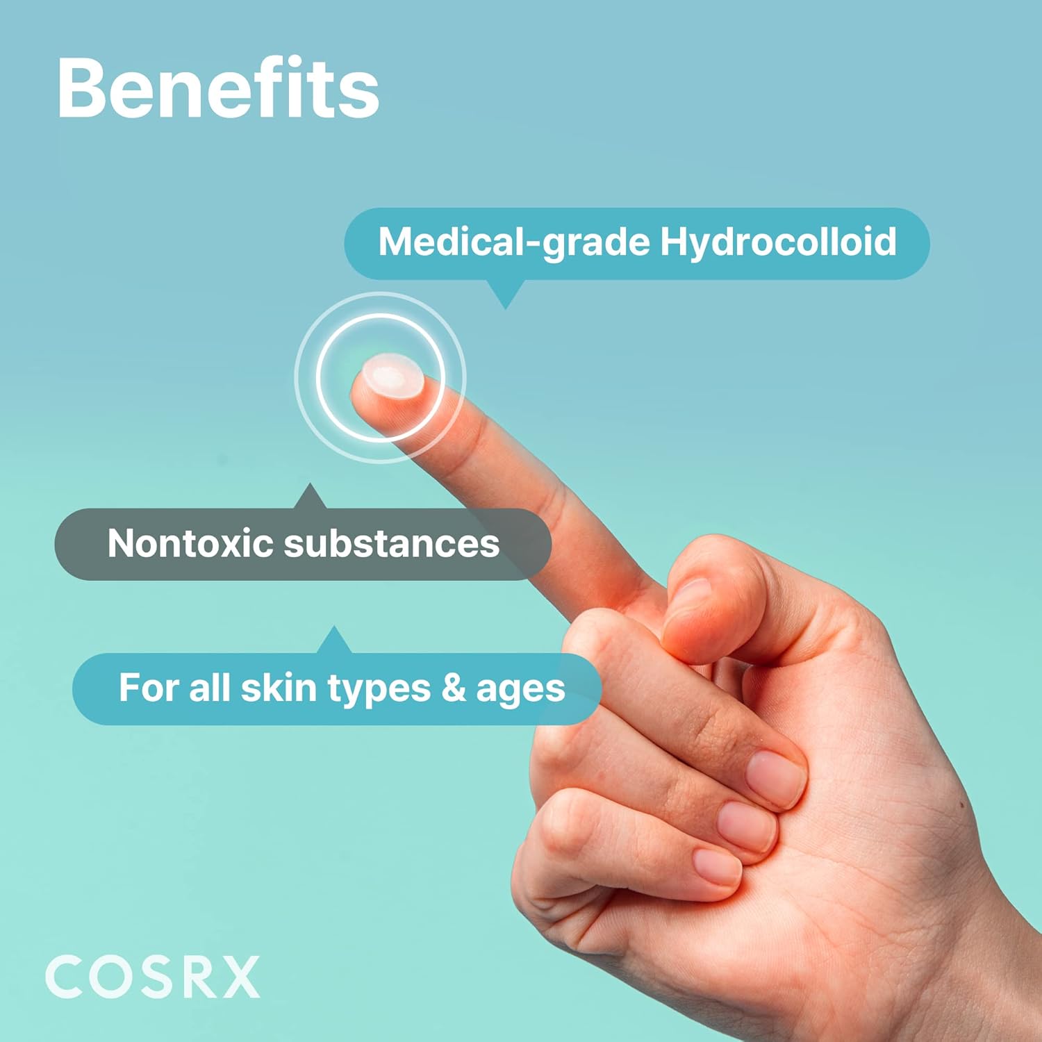 COSRX Acne Pimple Master Patch (A.D.F. Hydrocolloid Dressing) 24 Patches/Pouch