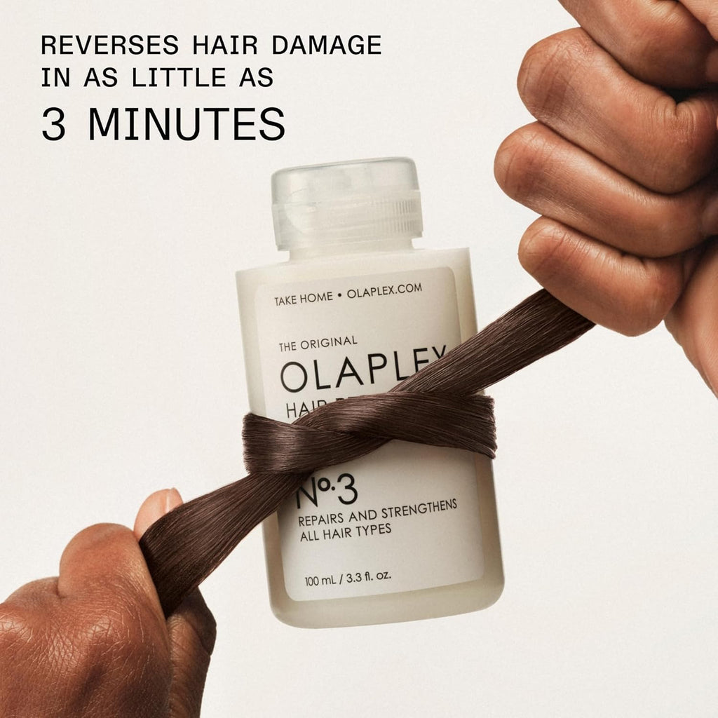 Olaplex No. 3 Hair Perfector Repairing Hair Treatment, Concentrated for Dry Damaged Hair, Repairs & Strengthens All Hair Types, 3.3 fl oz