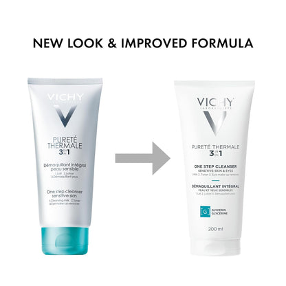 Vichy Pureté Thermale One Step Cleanser for Sensitive Skin
