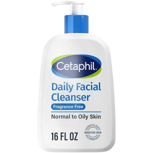 Cetaphil Daily Facial Cleanser Combination to Oily, Sensitive Skin