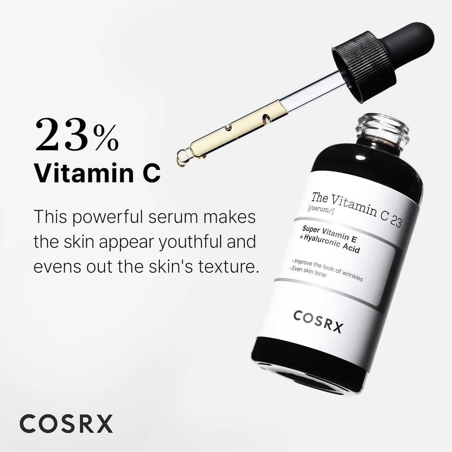 COSRX The Vitamin C 23 [Serum] Super Vitamin E + Hyaluronic Acid 20 g