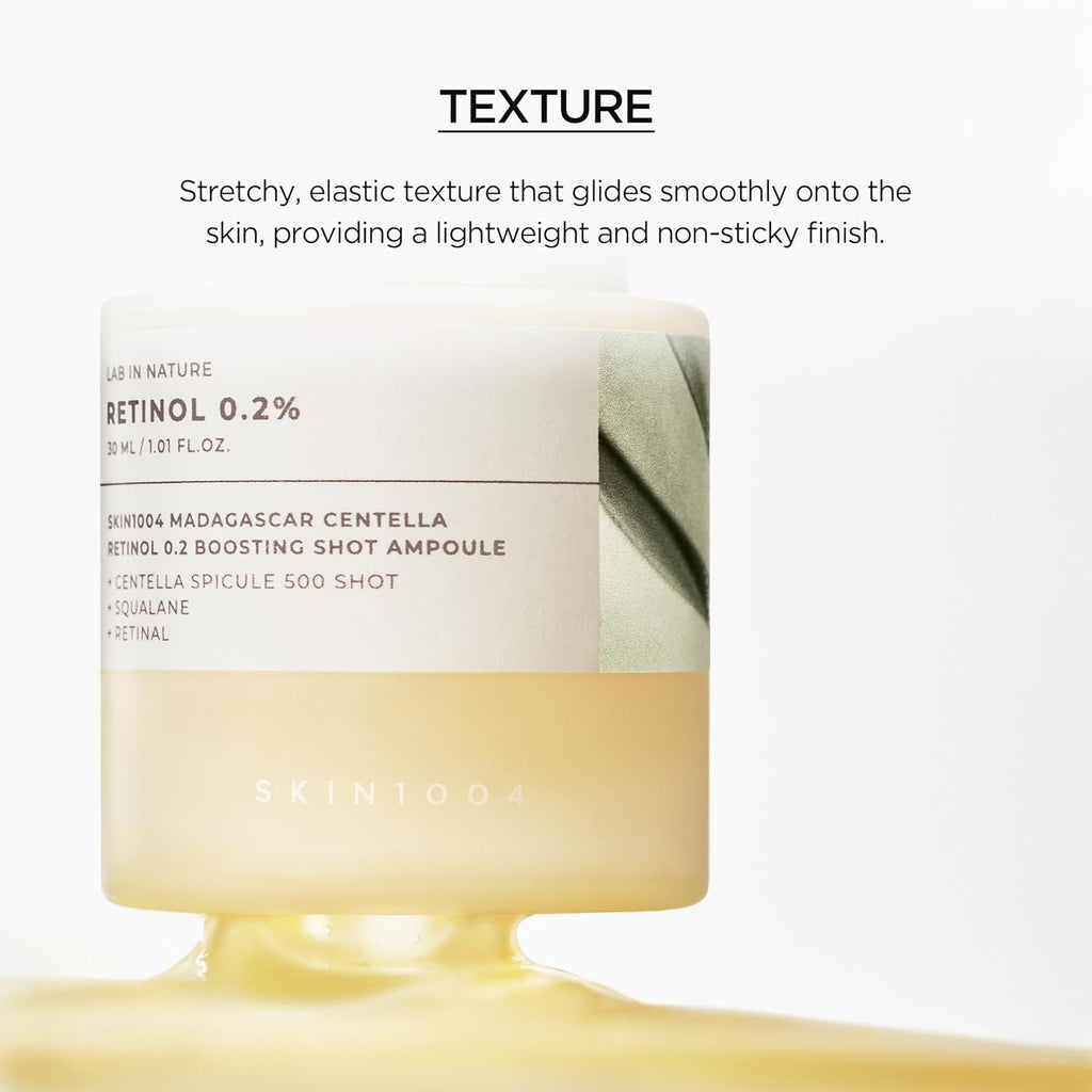 SKIN1004 Madagascar Centella Retinol 0.2 Boosting Shot Ampoule 30 ml