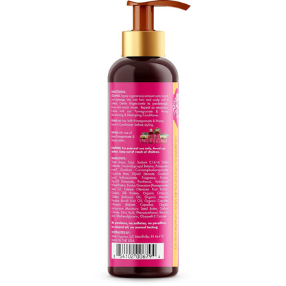 MIELLE Pomegranate & Honey Moisturizing & Detangling Shampoo [Sulfate-Free] 355 ml