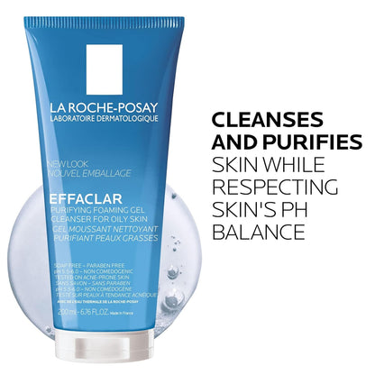 La Roche-Posay Effaclar Purifying Gel (For Oily Sensitive Skin) 200ml
