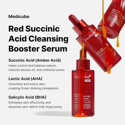 Medicube 21% Acid Wash-off Exfoliant (AHA+BHA+Succinic Acid)