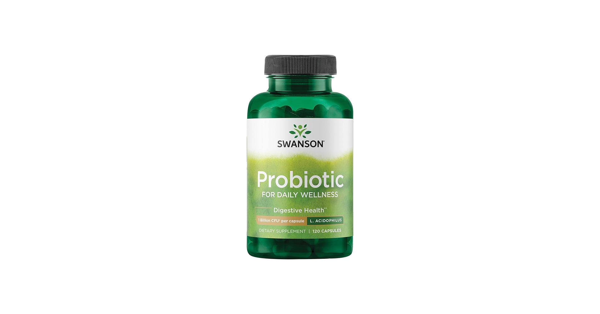 Swanson Probiotic for Daily Wellness, 2 Billion CFU, 120 Capsules