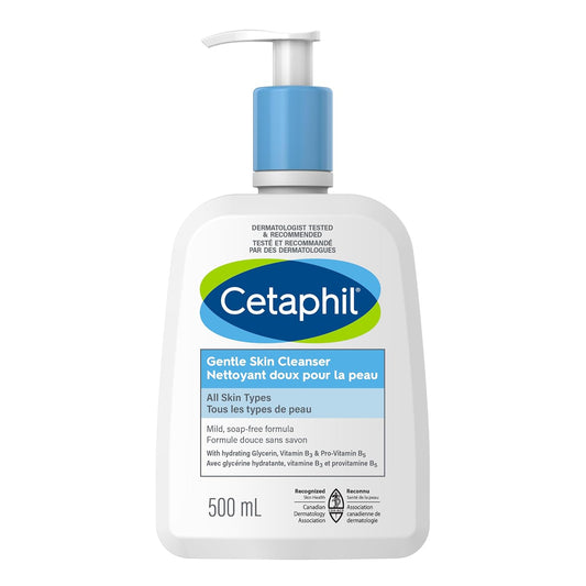 Cetaphil Gentle Skin Cleanser Face & Body For all skin types 500 ml