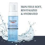 Eucerin Hydrating Foaming Daily Facial Cleanser with Hyaluronic Acid