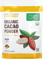 California Gold Nutrition Superfoods, Organic Cacao Powder (8.5oz/240g)