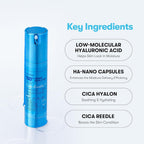 VT COSMETICS Hydrop Reedle Shot 100hL, Hyaluronic Acid Microneedling Serum, (50ml)