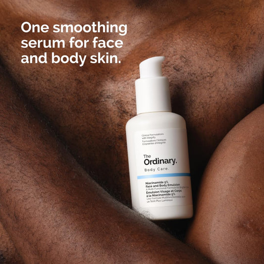 The Ordinary Niacinamide 5% Face and Body Emulsion, Dark Spot & Skin Tone Corrector, 3.4 Fl Oz