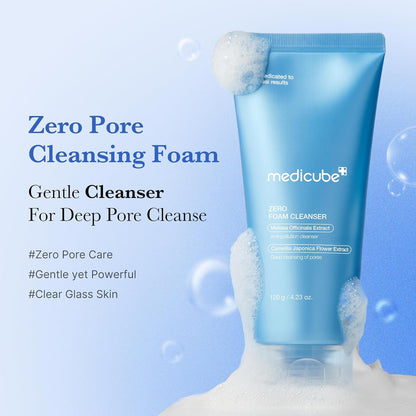 medicube Zero Foam Cleanser for Sensitive Skin