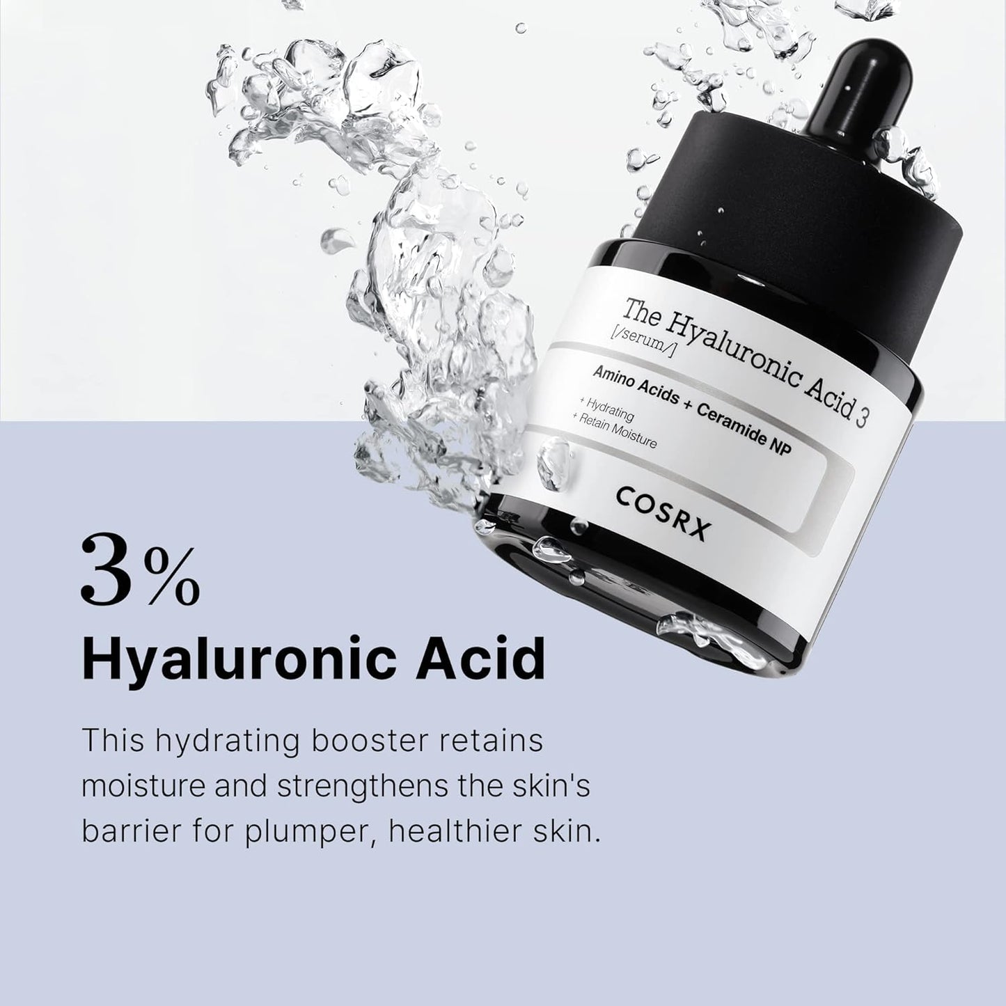 COSRX The Hyaluronic Acid 3 [Serum] Amine Acids + Ceramide NP 20 ml