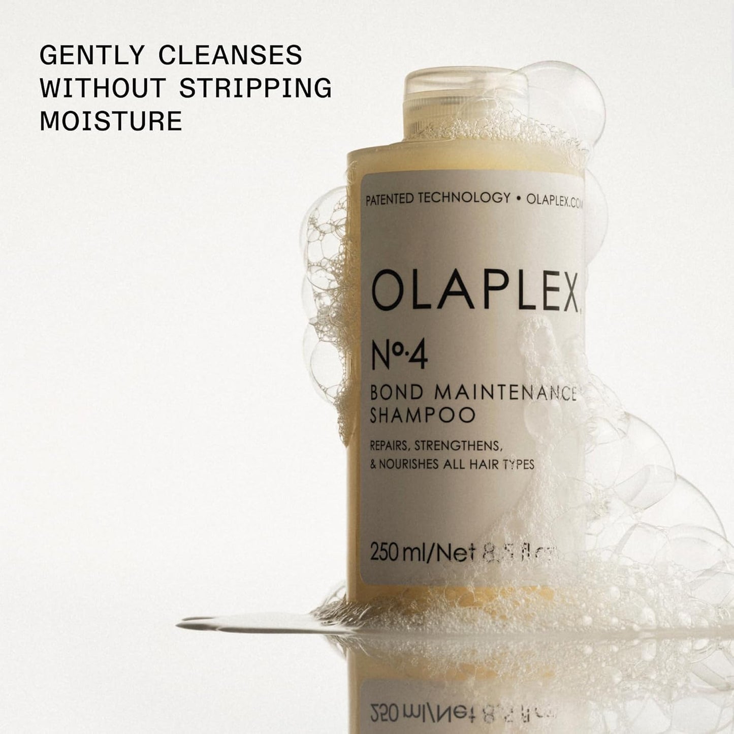 Olaplex No. 4 Bond Maintenance Shampoo, Repairs, Strengthens, & Nourishes All Hair Types, Adds Shine & Leaves Hair Feeling Soft,