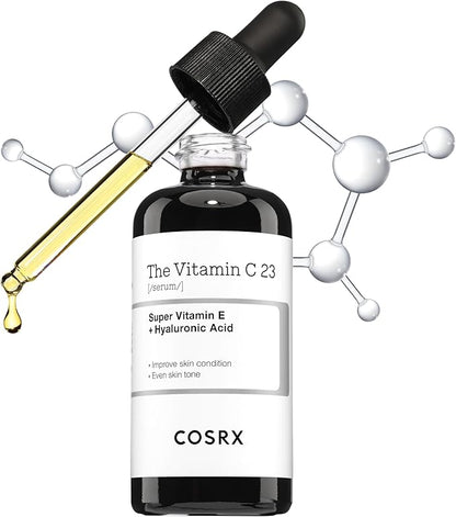 COSRX The Vitamin C 23 [Serum] Super Vitamin E + Hyaluronic Acid. 20g