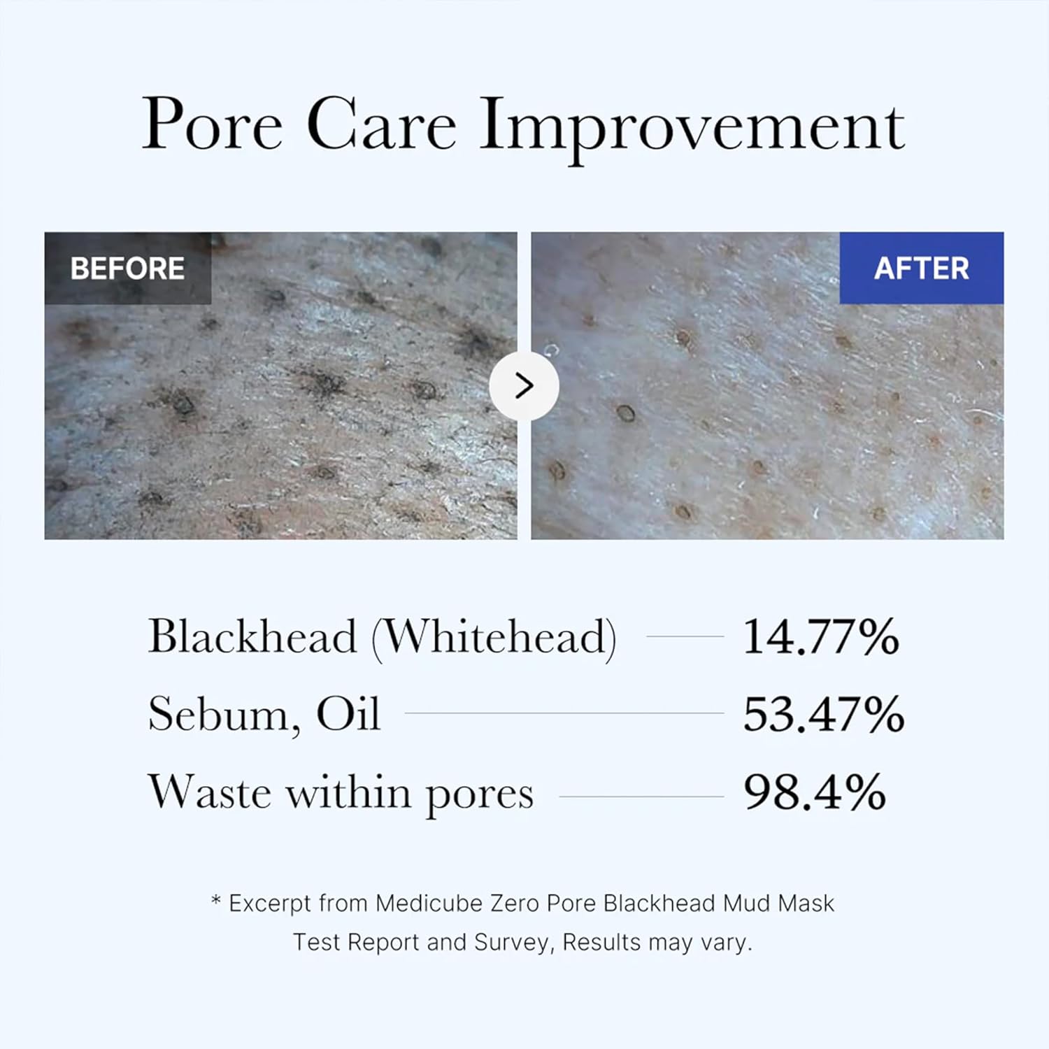 medicube Zero Pore Blackhead Mud Facial Mask