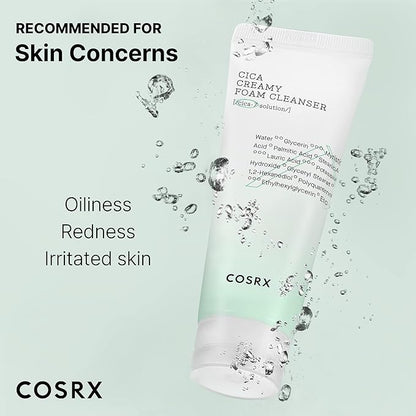 COSRX Cica Creamy Foam Cleanser