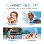 Centella Sunscreen SPF 50, Airy-Light Hyalu Cica Water-Fit Sun Serum, Face Sun Screen Long-Lasting Protection