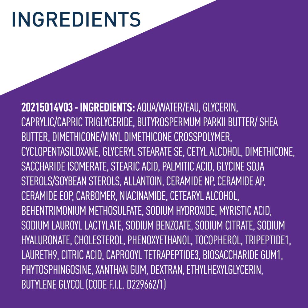 CeraVe Skin Renewing Night Cream – 30 g | With Peptides, Niacinamide & Ceramides