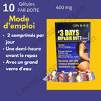 For Buttocks + Big Care 1 Month: 3 Days Hip and Big Purpose Capsules helps increase the size of the buttocks, hips and thighs