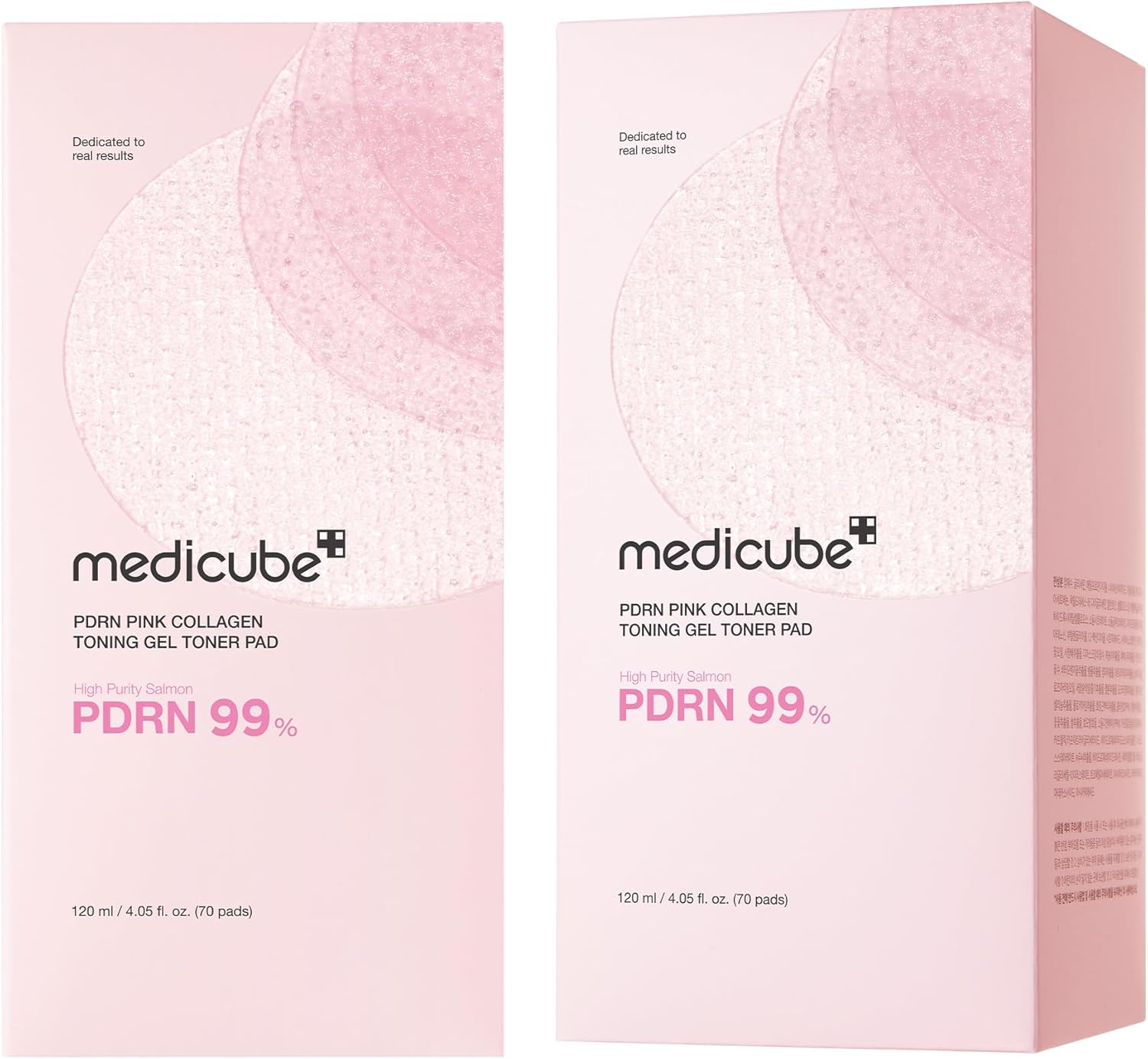 Medicube Toner Pads Salmon DNA PDRN Pink Collagen Jelly Pad
