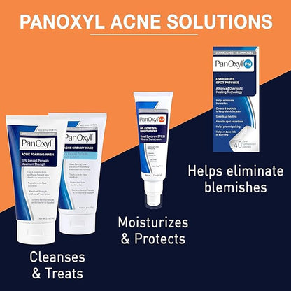 PanOxyl Acne Creamy Wash Benzoyl Peroxide 4% (Daily Control)