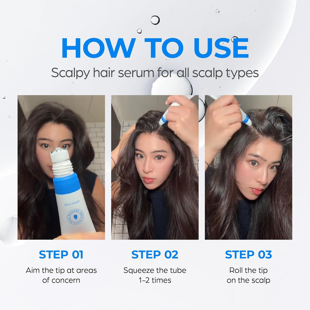 Seapuri Scalpy Hair Growth Serum for Men & Women for Hair Loss & Thinning