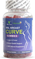 Wins Town BBL Breast Curve Gummies (Dietary Supplement) 60 Vegan Gummies