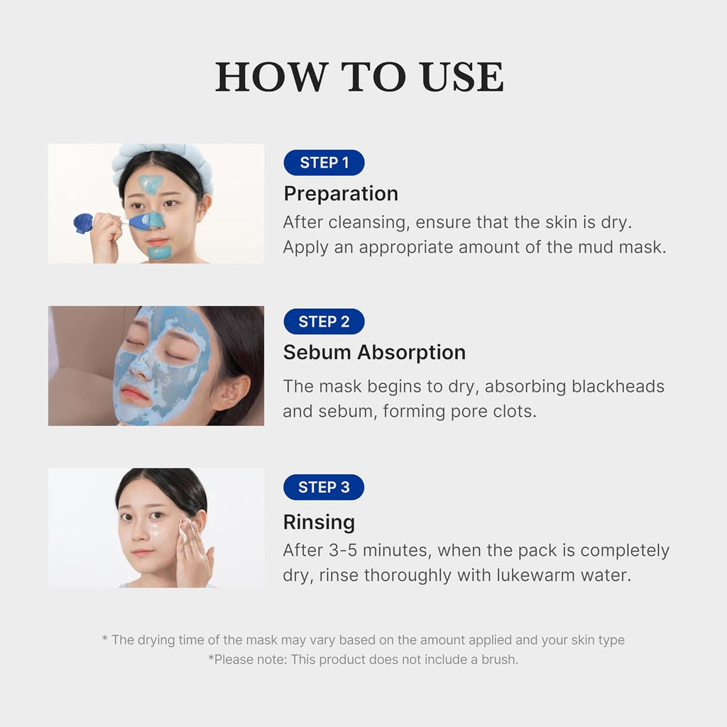 medicube Zero Pore Blackhead Mud Facial Mask