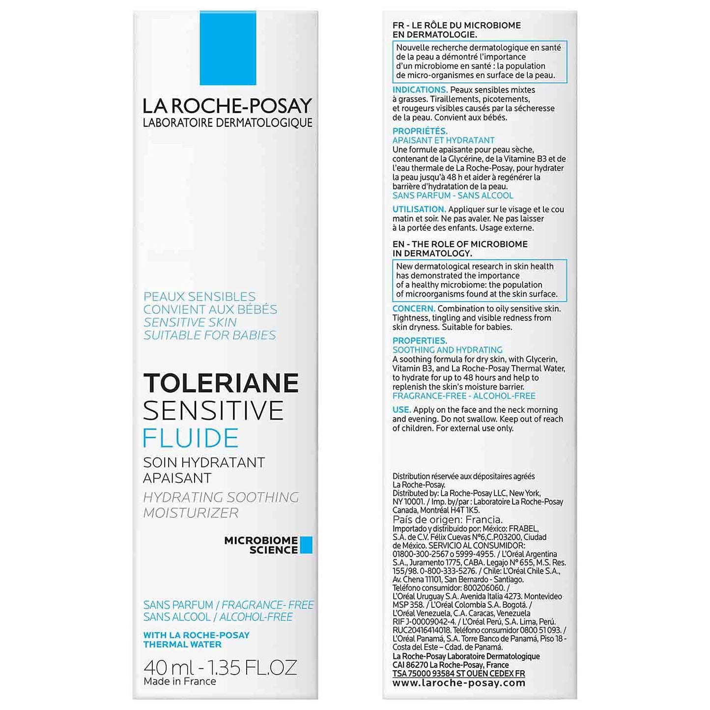 La Roche-Posay Toleriane Sensitive Fluide (40ml)