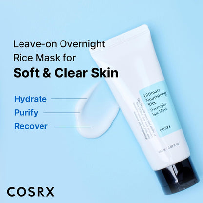 COSRX Ultimate Nourishing Rice Overnight Spa Mask 60 ml