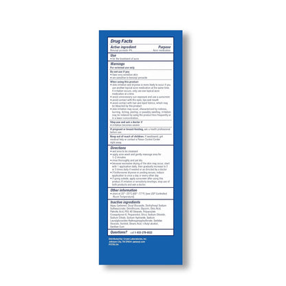 PanOxyl Acne Creamy Wash Benzoyl Peroxide 4% (Daily Control) 170 g