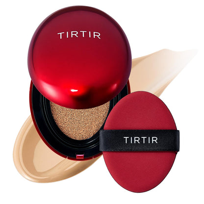 TIRTIR Mask Fit Red Cushion Foundation – Full Coverage, Weightless, Satin Glow Finish