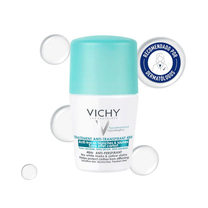 Vichy 48h Antiperspirant Deodorant Concentrate for Sensitive Skin - 50 ml