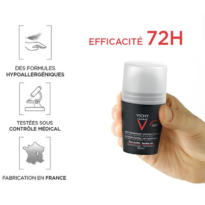 Vichy Deodorant Anti-Transpirant 72H Sensitive Skin 50 ml