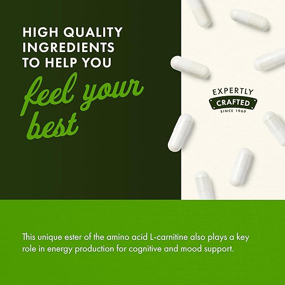 أسيتيل إل-كارنيتين ٥٠٠ مجم ١٠٠ كبسولة من سوانسون بريميوم