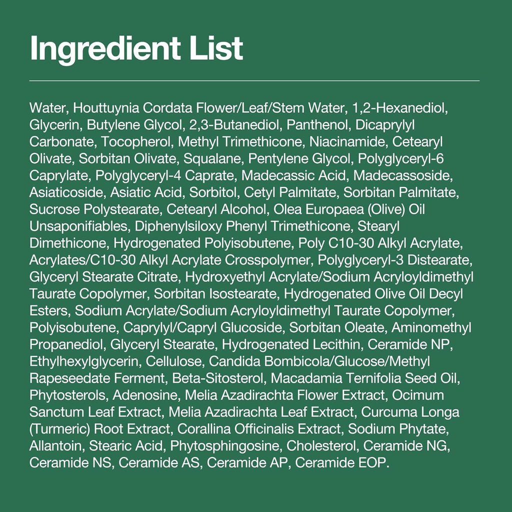 Anua Heartleaf Centella Red Spot Cream, Hydration Face Moisturizer for Skin 15g