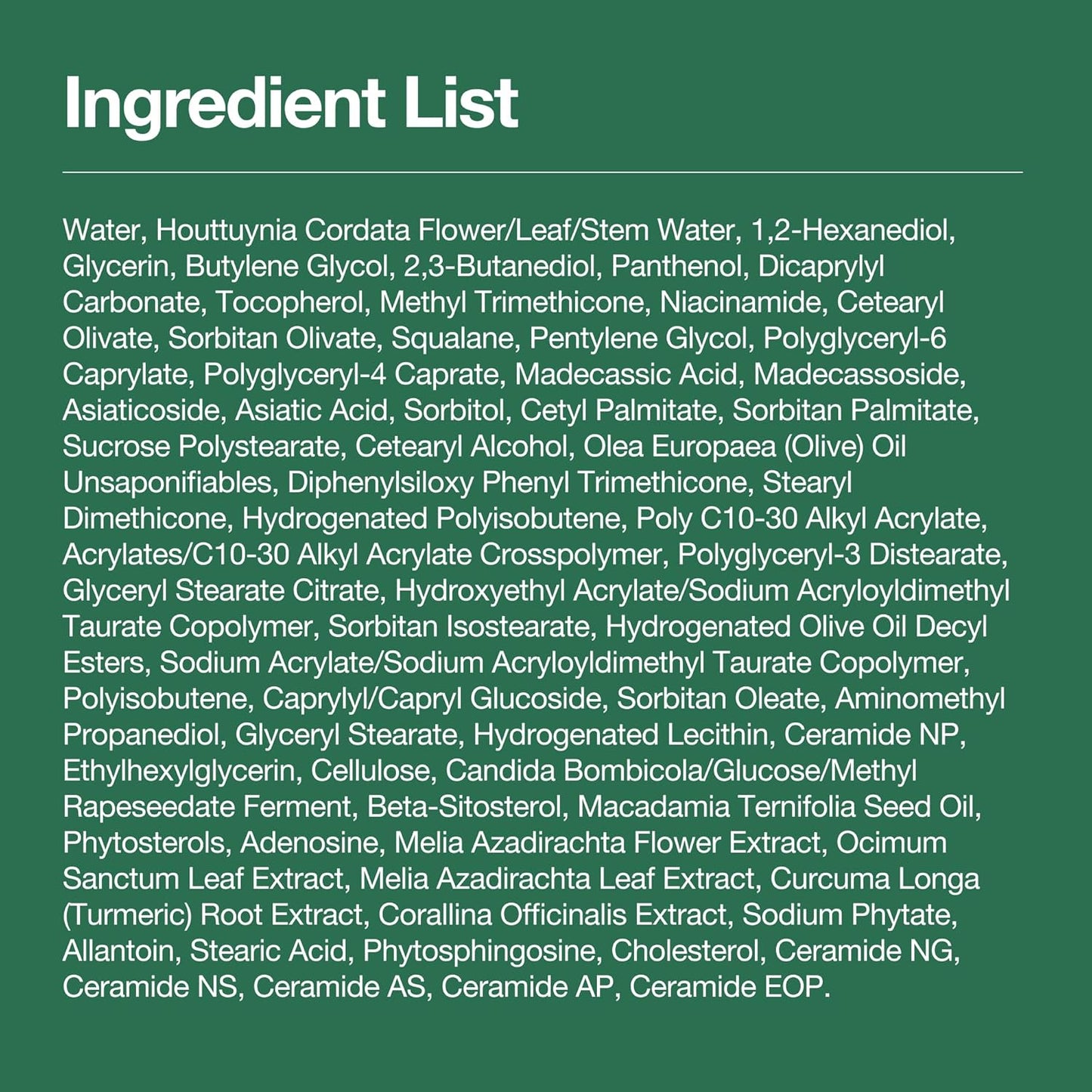 Anua Heartleaf Centella Red Spot Cream, Hydration Face Moisturizer for Skin 15g