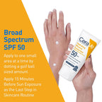 CeraVe Hydrating Mineral Sunscreen SPF 50 (Suitable for Sensitive Skin) Mineral Sunscreen 75 ml