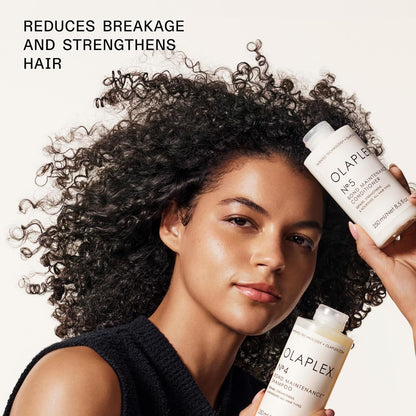 Olaplex No. 4 Bond Maintenance Shampoo, Repairs, Strengthens, & Nourishes All Hair Types, Adds Shine & Leaves Hair Feeling Soft,